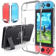 【Ready Stock】Nintendo Switch OLED Transparent Crystal Case Hard Shell Casing For Nintendo Switch Nintendo Switch OLED