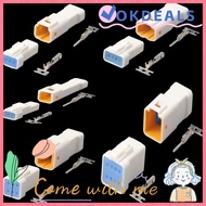 OKDEALS Automotive Waterproof Cable Connector, JWPF-VSLE-S 2 3 4 6 8 pin JST JWPF Male Female Butt P