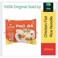 1 Box*30pack Vietnam Vifon Flat Rice Noodle Chicken Flavour (Pho ga)