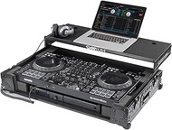 Odyssey 810GSFLX10M Hexagon Industrial Board Glide-style Case for Pioneer DJ DDJ-FLX10 with Wheels