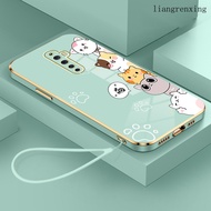Casing OPPO Reno 2F reno2 F reno 2 F reno 2 phone case Softcase Electroplated silicone shockproof Protector Smooth Protective Bumper Cover new design DDDZM01