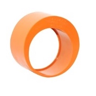 BIOPIPE PVC ORANGE BUSHING REDUCER SIZES 2" 3" 4"