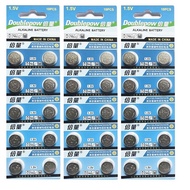 [SG] [30 Pieces] Doublepow AG13 SR44SW LR44 357 Button Alkaline Battery