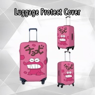Catoon  Luggage cover protector Elastic Suitcase cover duplex print sarung bagasi 18 20 24 28 32 inc