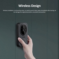 Wireless Door Bell Door Bell with Receiver Wireless Doorbell with High Resolution Camera and Two-way Audio Night Vision Security Doorbell for 2.4g Wifi Remote Video