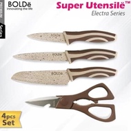 Pisau Set Bolde Knife Bolde Super Utensile Electra Series Bolde Set