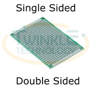 PCB Green Single Sided / Double Sided Prototype PCB Tinned Universal Breadboard FR4 Green