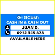 【hot sale】 GCASH BUSINESS SIGNAGE (LAMINATED/PVC)