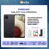 Original SAMSUNG Galaxy A12 (6+128GB) | 5000mAh Battery Capacity | Fingerprint | 48MP Quad Rear Came