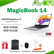 ORIGINAL Honor Magicbook 14 Ryzen 5 (8GB+256GB/512GB) Laptop 2 Year Warranty By Honor Malaysia