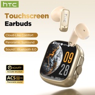 HTC NE72 AI Translation Earphone Bluetooth 6.0 Speaker Noise Reduction Headphone Multifunction LED S