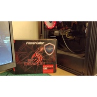 VGA AMD Radeon Red Dragon Power Color RX 550 4GB DDR5 Bekas (Tanpa Keluhan dan Kerusakan)