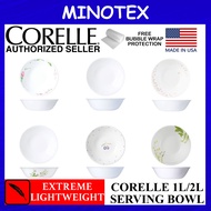 Corelle Loose 2L/1L Serving Bowl (Country Rose / Sakura / Provence Garden / European Herbs / Plum / White)