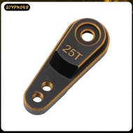 [qjypno49] Aluminum RC Servo Steering Component Double Mounting Holes 25T Servo Linkage RC Steering 