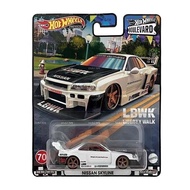 Hotwheels Hot Wheels Garden Avenue Car Culture NissanGTR ER34 LBVolkswagen Rubber TireGJT68Car Model