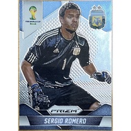 SERGIO ROMERO 2014 WORLD CUP PRIZM 4 Argentina Football Card