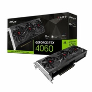 PNY GeForce RTX™ 4060 8GB XLR8 Gaming VERTO™ RGB Triple Fan Graphics Card DLSS 3 (ARGB,128-bit, PCIe