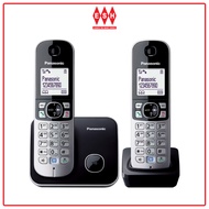 Panasonic KX-TG6812MLB Noise Reduction Digital Cordless Dect Phone - 2 Handsets | ESH