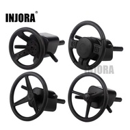 INJORA 77 Plastic RC Car Steering Wheel para sa 1:10 RC Rock Crawler Axial SCX10 90046 Capra WR