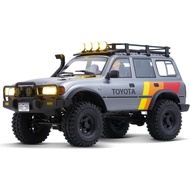 FMS 1/10 LC80 RC Crawler, FCX10 Toyota RC Rock Crawler with Lighting, Hobby Grade