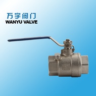 Q11F-16P/16C/16R Two-Piece Internal Threaded Ball Valve Snap Two-Piece Ball Valve Manual Ball Valve 