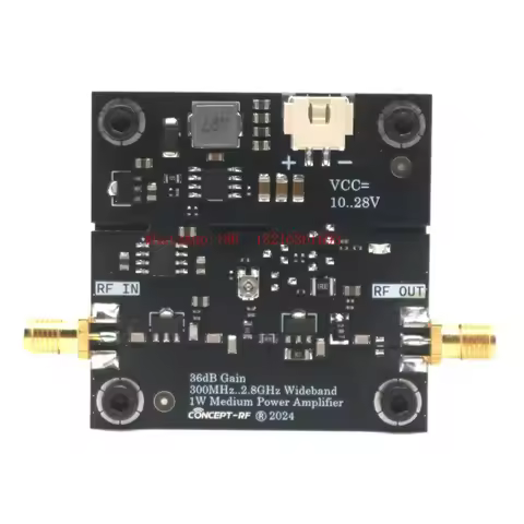 2023NEW 300M To 2.8GHz 1W Broadband RF Power Amplifier PA Signal AMP Driver 433Mhz 868Mhz 915Mhz 2.4