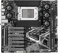 Asrock WRX90 WS EVO, Workstation, AMD WRX90, sTR5, EEB, 8 DDR5 ECC, Dual 10G LAN, SlimSAS, MCIO, 7x