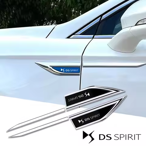 2pcs car accessory Side Doors Blade car stickers car accessories for DS SPIRIT DS3 DS4 DS4S DS5 DS 5