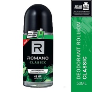 Romano Deodorant Roll on 50ml 24 Hour Protection