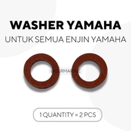 YAMAHA 6HP-60HP WASHER GEAR OIL 8HP 15HP 30HP 40HP GEARBOX GASKET DRAIN PLUG MINYAK GEAR 90430-08020