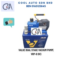 🔥READY STOCK 🔥VALUE DUAL STAGE VACUUM PUMP( VRP-8 DV)