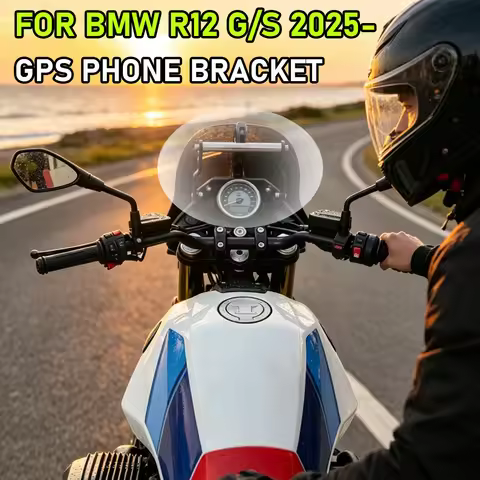 2025- R12 G/S Motorcycle Accessories GPS Mobile Phone Holder For BMW R12G/S R12 GS GPS Stabiliser Ad