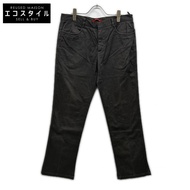 Prada Sport 灰色棉質斜紋褲，直筒褲，48 碼 [二手]