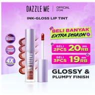 (06SEP2025) (04 TOASTY-INK) dazzle me Ink-Gloss Lip Gloss Tinted Stain Tint Watery Ink Gel Moist Hyd