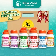 Olive Care Hampers Vitamin Kucing COMPLETE PROTECTION KIT