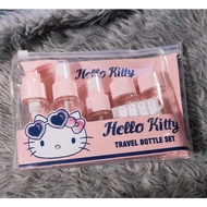 hello kitty Watson travel cosmetic bottle kit 5pcs