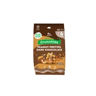 (Expiry 13 Aug 2025) Boxgreen Crunchies Peanut Pretzel Dark Chocolate Fun Pack (Pack Of 6) 6 x 30g