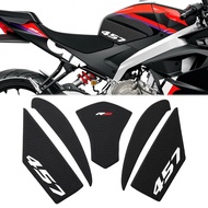 For Aprilia RS457 RS 457 2024 2025 Motorcycle Side Fuel Tank Pads Protector Stickers Knee Grip Tract