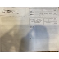 Giấy thi A3 giấy viết văn phách dọc phách ngang ( 50 / 100 tờ).