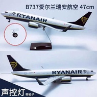 Scale Aaaaa 1:200 B737-800 B737max8 ABS Plastic Airplane Model Toys RYANAIR Aircraft Plane Toy Aa