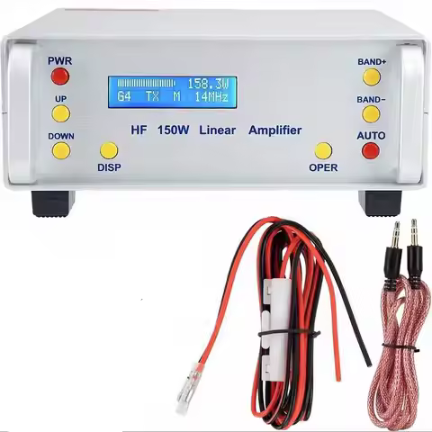 150W HF Linear Power Amplifier 150W for Yaesu FT-817 818 ICOM IC-703 705 XIEGU G90 Automatic Band te