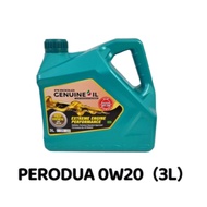 PERODUA SAE 0W20 FULLY SYNTHETIC ENGINE OIL 0W-20 3L PERODUA AXIA BEZZA 1.0