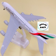 AIRBUS A380 20CM AIRBUS AIRCRAFT MODEL WITHOUT "EMIRATES"