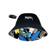 Hqustqn Bucket Hat Large Size Cap Men's Hat Hat Hat Women's Hat Kids Sports Embroidery Fisherman's Parents Double-sided Wear UV Protection Spring Summer UV Cut M-XL