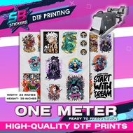DTF PRINTING | 22 x 39 INCHES [1 METER] HIGH QUALITY DTF PRINTING - TO PRESS【SB DTF】