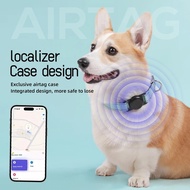 Airtag Dog Collar Anti-lost Pet Collar Cover Adjustable Rantai Kucing Gps Cover Airtag Tracker Pet N