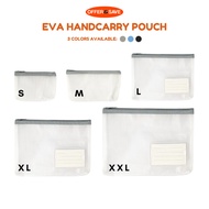 Zip Bag Organizer Mesh Zipper Pouch File Folder B8/A6/A5/B5/A4 Eva Material / Double Layer Premium D