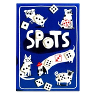 Dalmatian English Version Board Game SPOTS Gambling Dog Dice Luck Casual Party Educational Toy Card