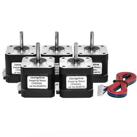 Nema 17 Stepper Motor 38mm 1.5a 12v 42bygh 4-lead Stepper Motor 17hs4401-d 40n.cm For Reprap 3d Prin