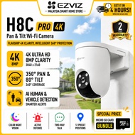 EZVIZ C8C 4K 8MP & H8c 2MP & C8c 5MP Outdoor Security 360 Pan Tilt WiFi CCTV Camera AI Human Detecti